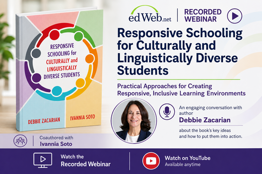 Recorded Webinar: Responsive Schooling for Culturally & Linguistically Diverse Students